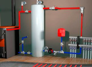 Как производится монтаж отопления?