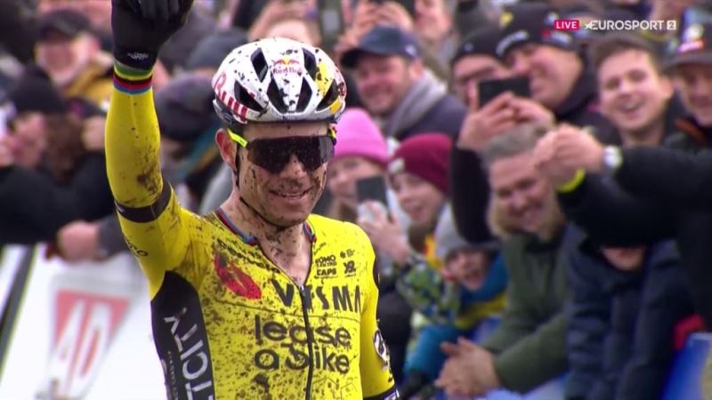 Ваут ван Арт — победитель велокросса “Superprestige Gullegem”-2025
