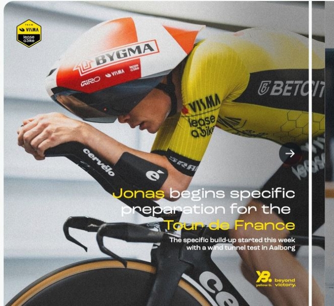 Йонас Вингегор начинает подготовку к Тур де Франс-2025