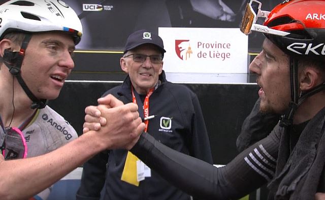 Кевин Воклен и Том Пидкок — призёры Флеш Валлонь-2025