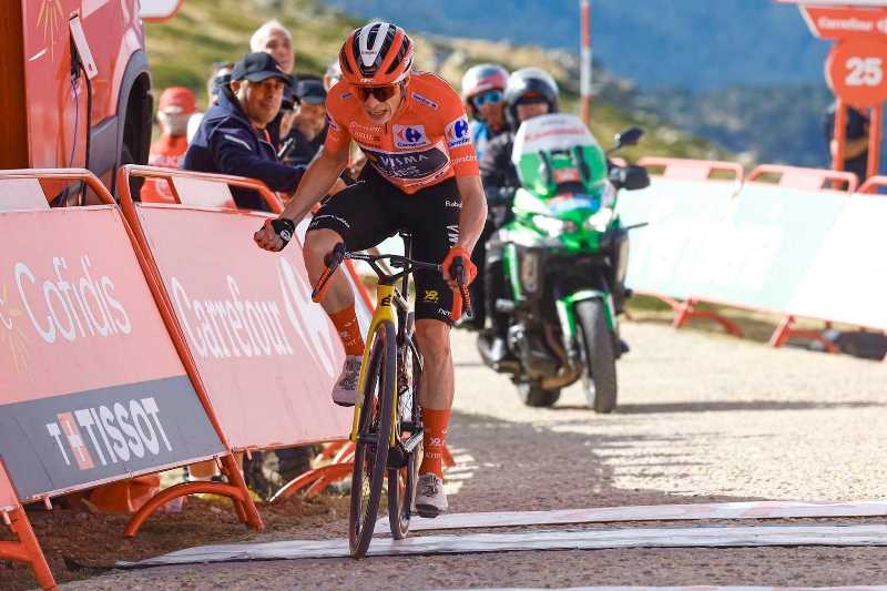 Йонас Вингегор — победитель 20 этапа Вуэльты Испании-2025