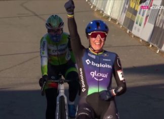 Люсинда Бранд — победительница первого этапа Кубка мира по велокроссу-2025/26 в Таборе