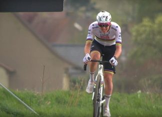 Тадей Погачар провел разведку брусчатки Париж-Рубэ