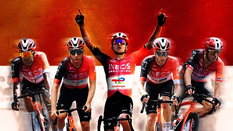 Команда INEOS Grenadiers объявила о продлении ключевых контрактов