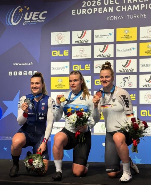 Алина Лысенко завершила чемпионат Европы золотом в кейрине