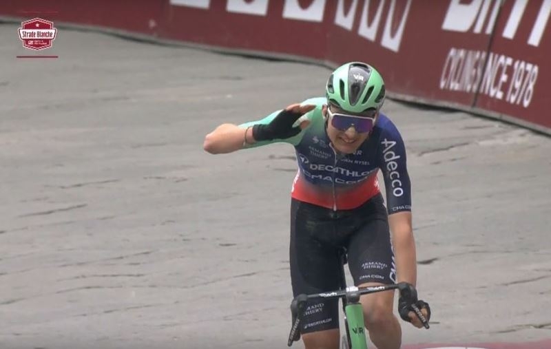 Поль Сэксас занял 2-е место на дебютной Страде Бьянке