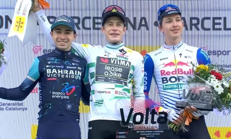 Йонас Вингегор — победитель Вуэльты Каталонии-2026