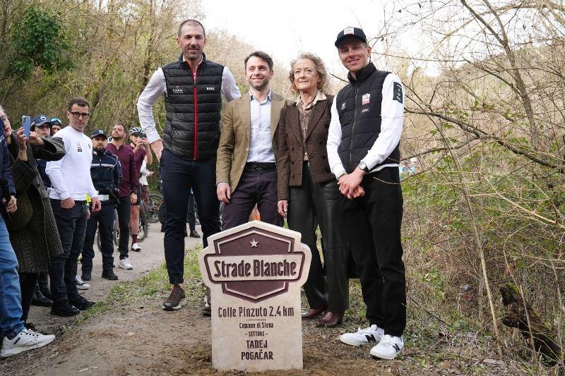 Сектор Колле-Пинцуто на классике Страде Бьянке назван в честь Тадея Погачара