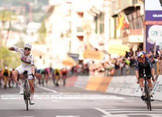 Том Пидкок – второй на Милан – Сан-Ремо-2026, в нескольких сантиметрах от победы