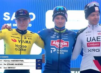 Visma Lease a Bike на E3 Saxo Classic: второе место Хагенеса и дисквалификация Зингле