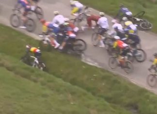 Тим Велленс сломал ключицу при падении на классике Кюрне-Брюссель-Кюрне-2026