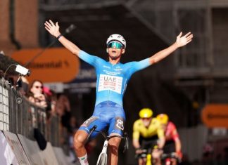 Исаак Дель Торо выиграл 6-й этап Тиррено-Адриатико-2026 и укрепил лидерство в общем зачёте