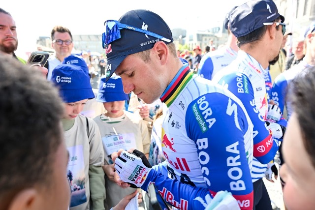 Ремко Эвенепул о старте на Льеж-Бастонь-Льеж-2026 и о соперниках