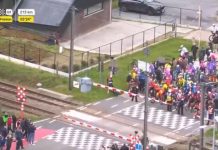 Инцидент со шлагбаумом на Туре Фландрии-2026 не повлиял на ход гонки