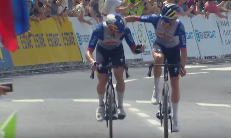 Двойной успех Red Bull – BORA – hansgrohe на королевском горном этапе Тура Словении-2026