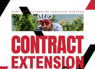 Джонатан Нарваэс продлевает контракт с UAE Team Emirates-XRG до 2029 года
