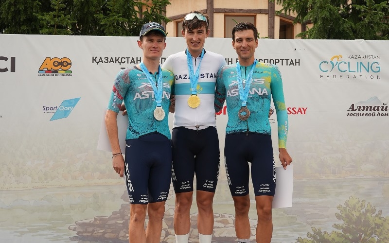 Казахстан. XDS Astana Team забирает весь подиум в «разделке»