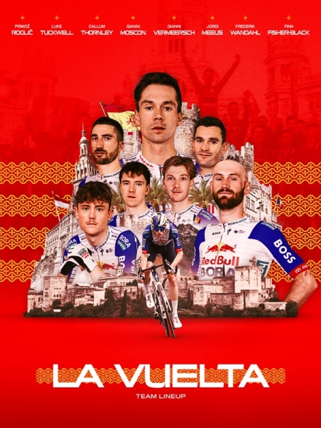 Примож Роглич возглавит Red Bull &ndash; BORA &ndash; hansgrohe на Вуэльте Испании-2026