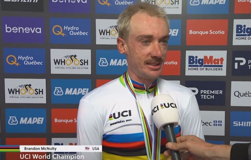 Брэндон Макналти &mdash; чемпион мира-2026 в групповой гонке